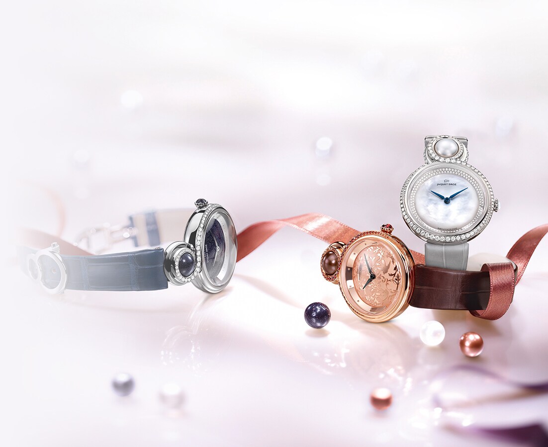 JAQUET DROZ apresenta The Lady 8, um relógio novo jóias finas