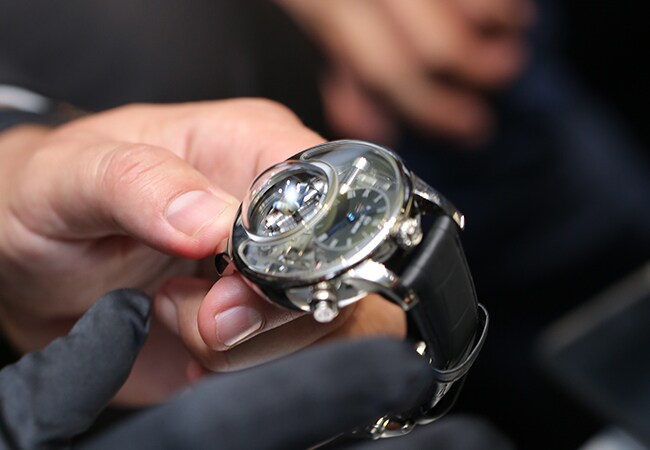 Jaquet Droz Boutique opening at Beijing Oriental Plaza