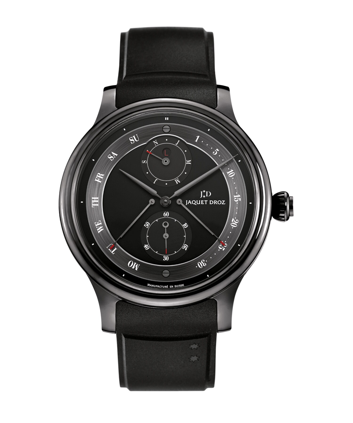 Perpetual Calendar Ceramic Jaquet Droz watch J008335401