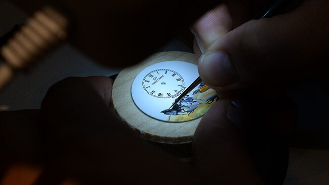 Jaquet Droz Opening in China Nov 2015 Painting Workshop