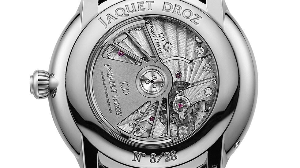 Jaquet Droz, Grande Secode Moon Limited Edition Dubai, J007530241, Close-Up Back