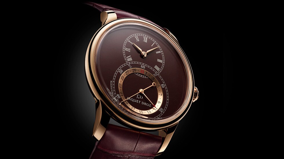 Jaquet Droz, Grande Seconde Quantième Burgundy Enamel, J007023202, Ambiance