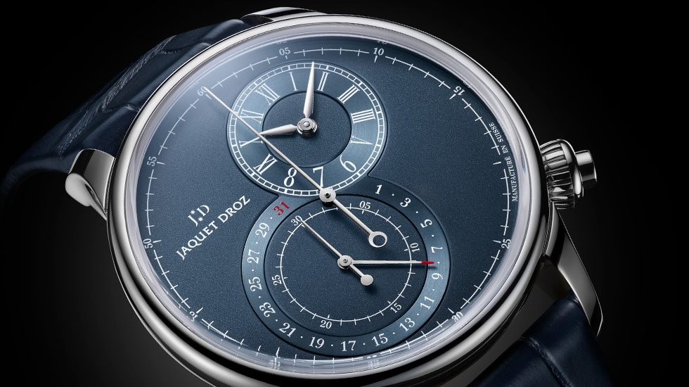 Jaquet-Droz, Grande Seconde Chronograph Off-Centered Blue, J007830241, Ambiance