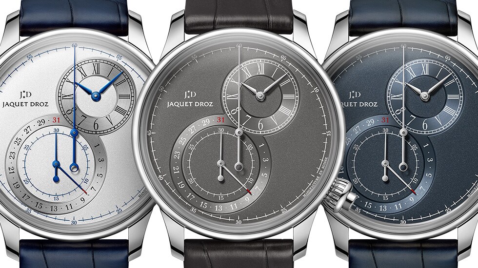 Jaquet-Droz, Grande Seconde Chronograph Off-Centere Collection, Front