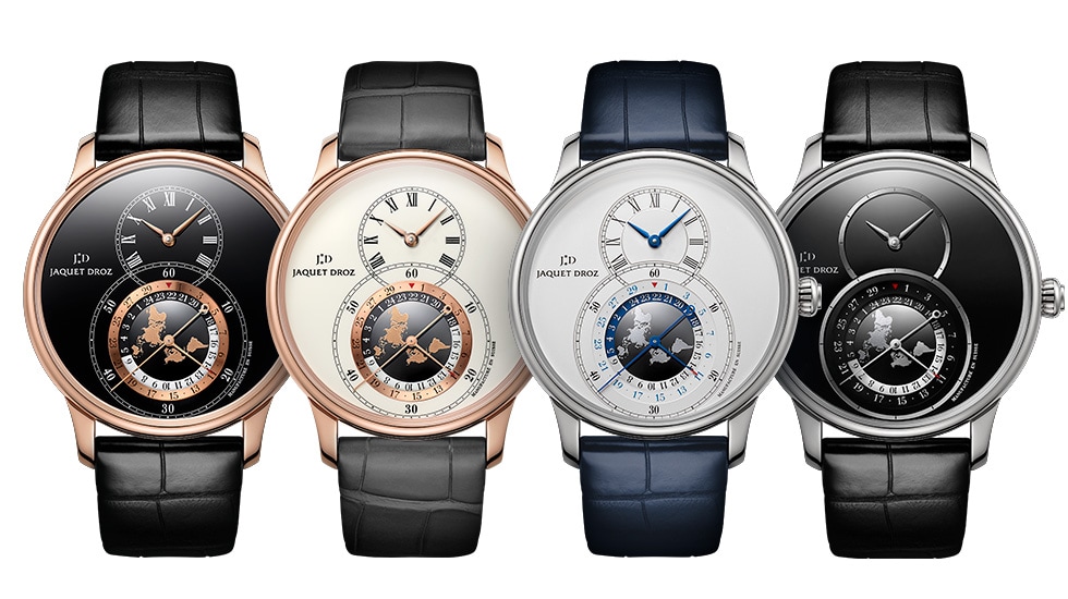 Jaquet Droz, Grande Seconde Dual Time, All Front