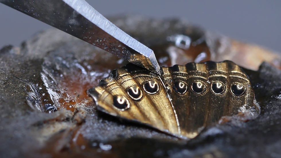 Jaquet Droz, Loving Butterfly Automaton, workshop