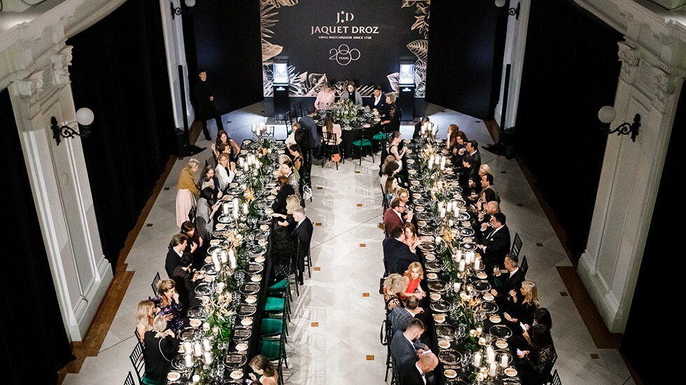 Jaquet Droz, The Story the Of Unique, Moscow, Guests Dinner