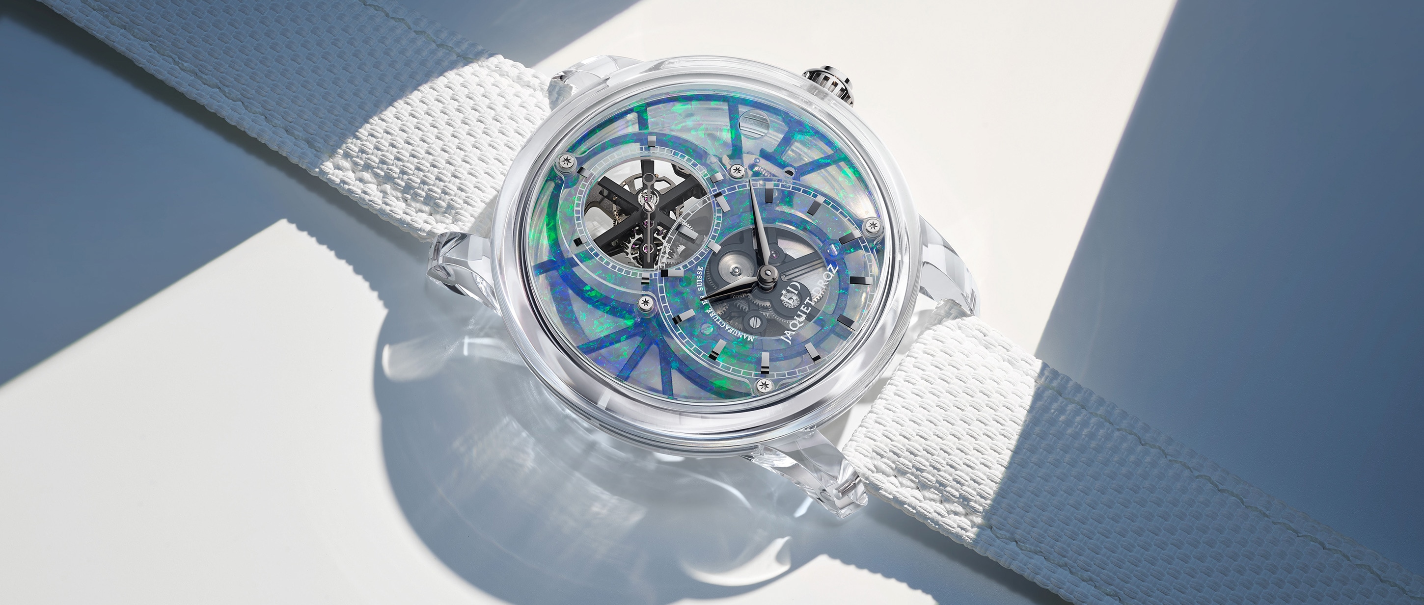 Tourbillon Skelet Sapphire Opal