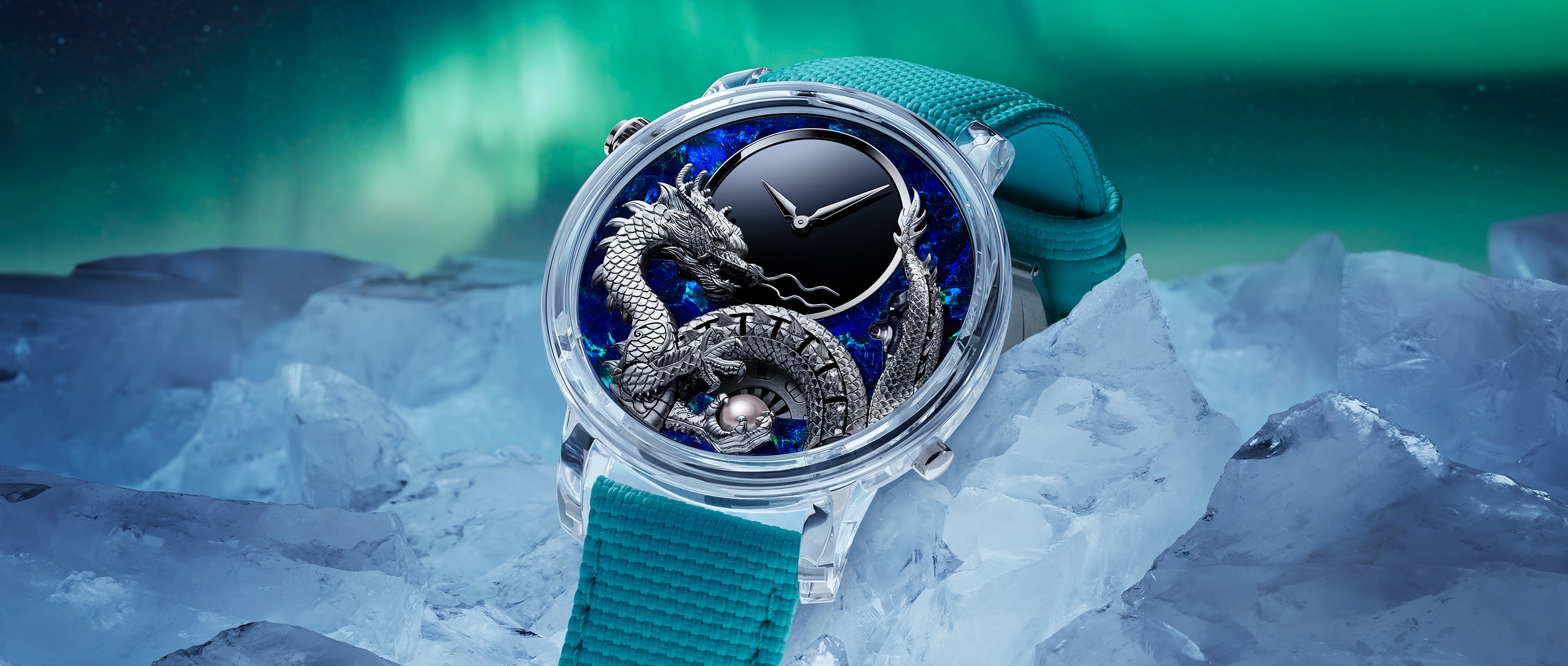 Imperial Dragon Automaton Sapphire - Opal