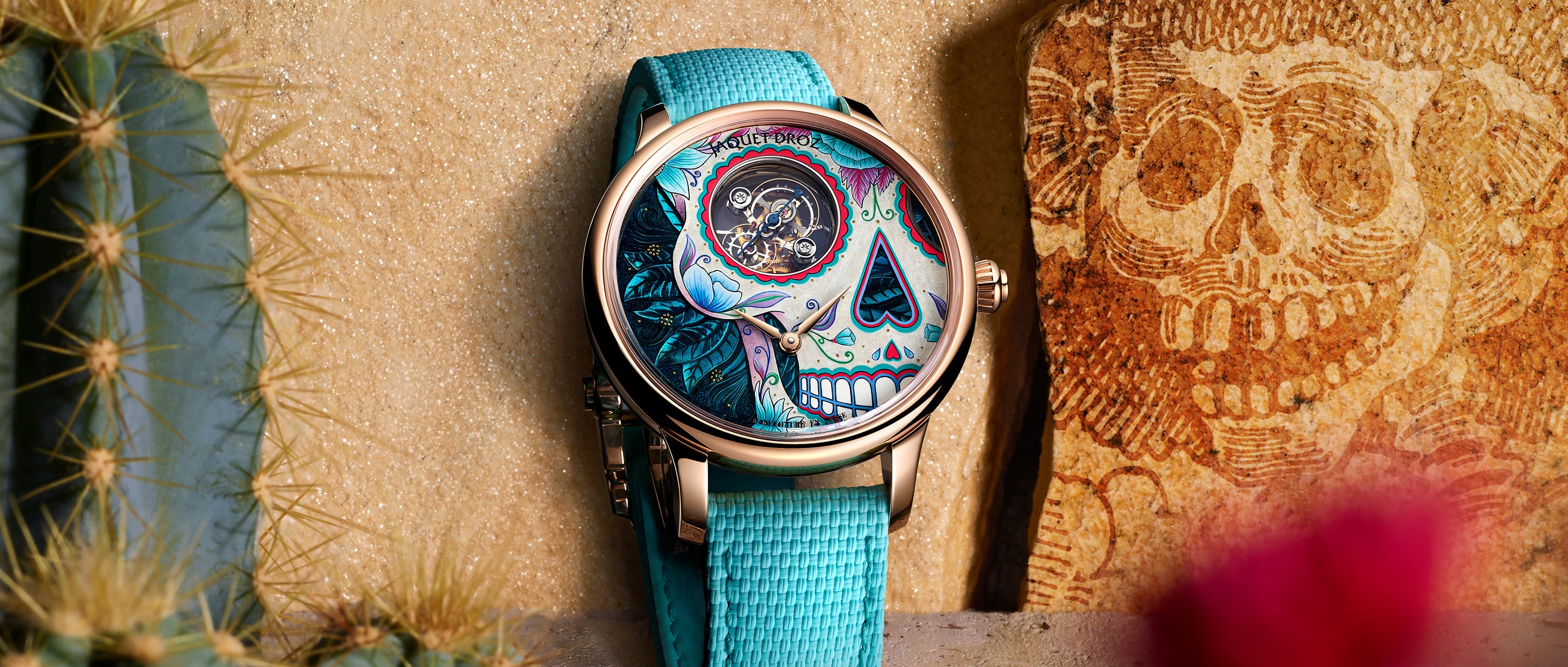 Tourbillon Red Gold - Catrina Skull