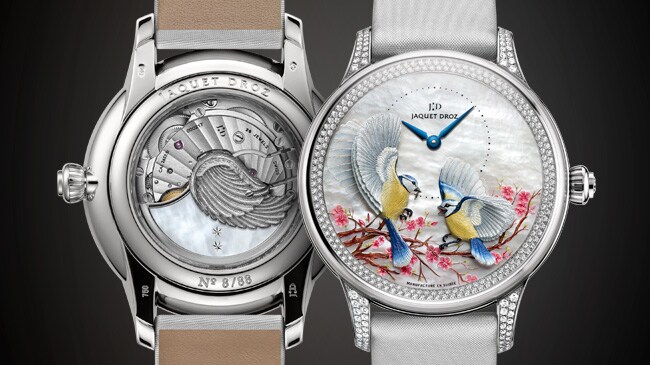 Jaquet Droz, J013013580, Grande Seconde Tourbillon Mother-of-pearl, Front / Back