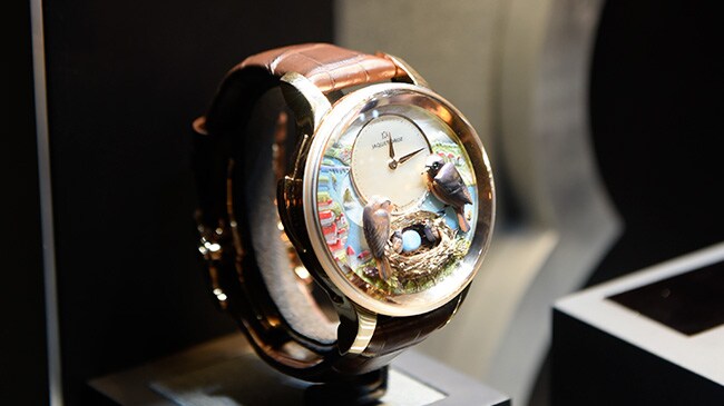 Jaquet Droz, 2017 Novelties Singapore, Bird Repeater Fall Of The Rhine