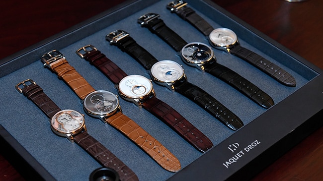Jaquet Droz, 2017 Novelties Singapore, Pieces