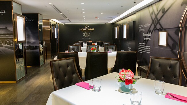 Jaquet Droz, Prince Event in Hong Kong, Exibition