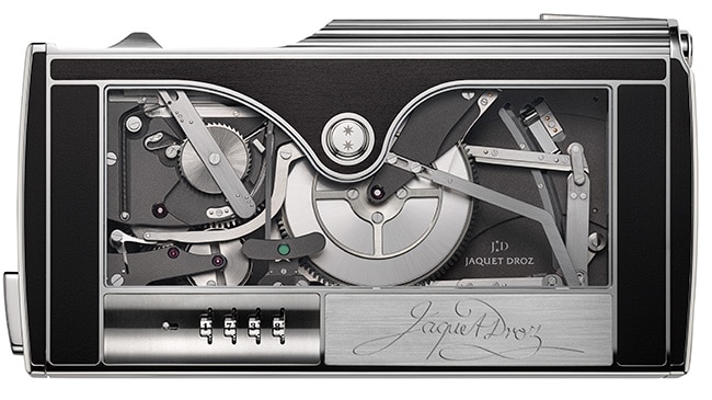 Jaquet Droz, Signing Machine, Front