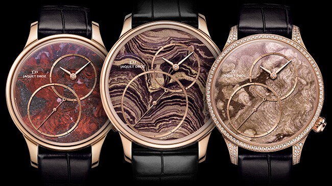 Jaquet Droz, Grande Seconde Off-Centred, Covelline, Biggs Jaspe