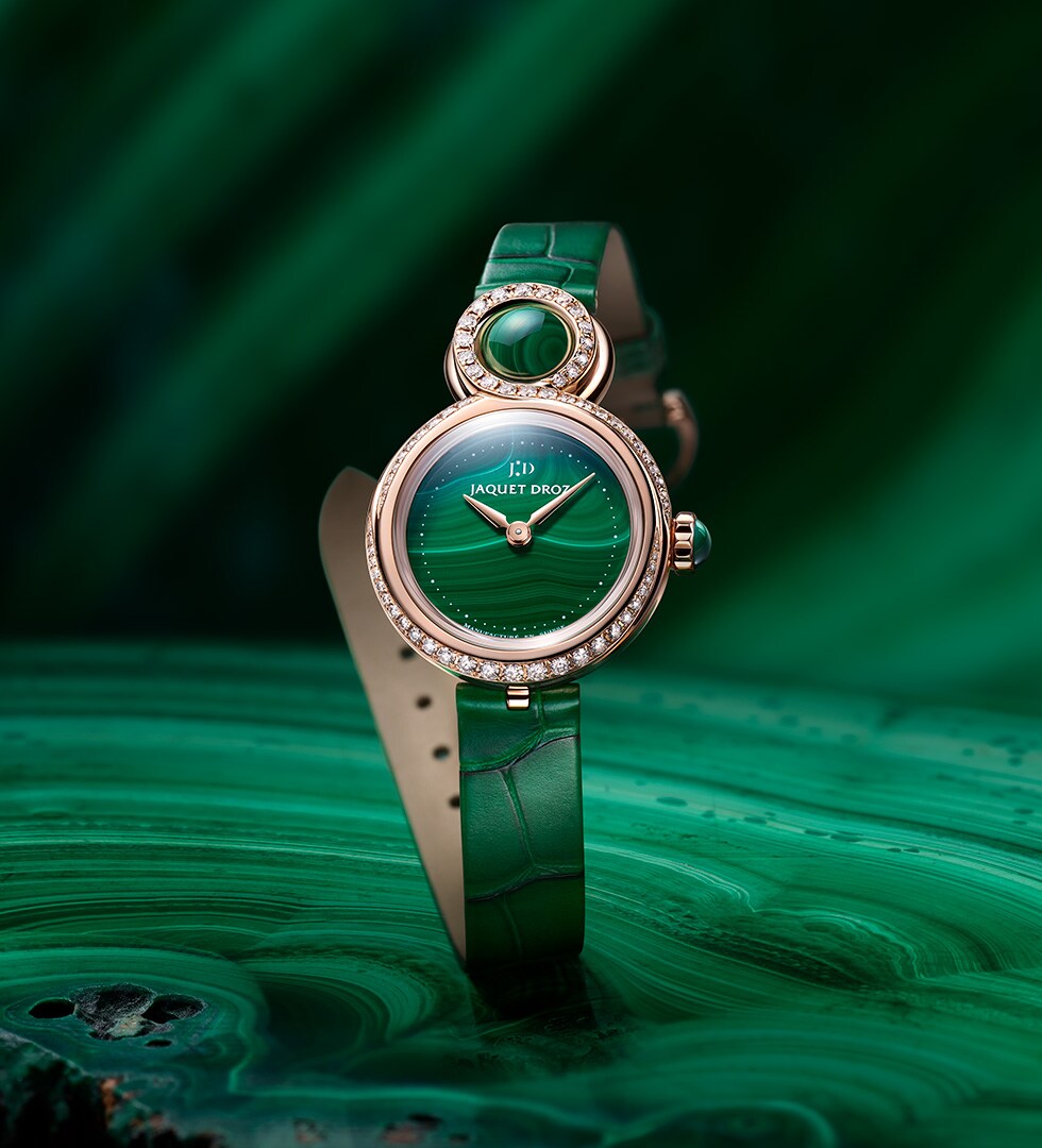 Jaquet Droz, 2109 Novelties, Lady 8 Petite Malachit