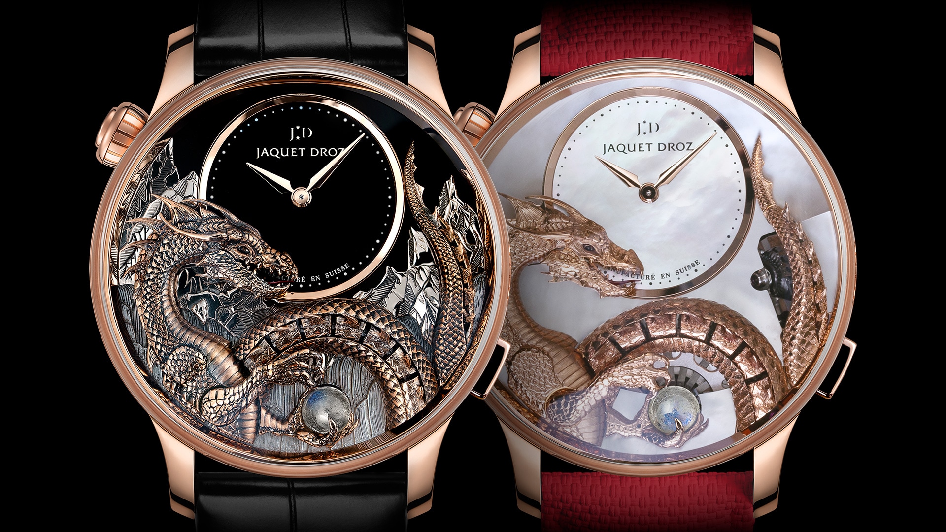 Dragon Automaton:<br>Jaquet Droz lleva la personalización a una nueva dimensión