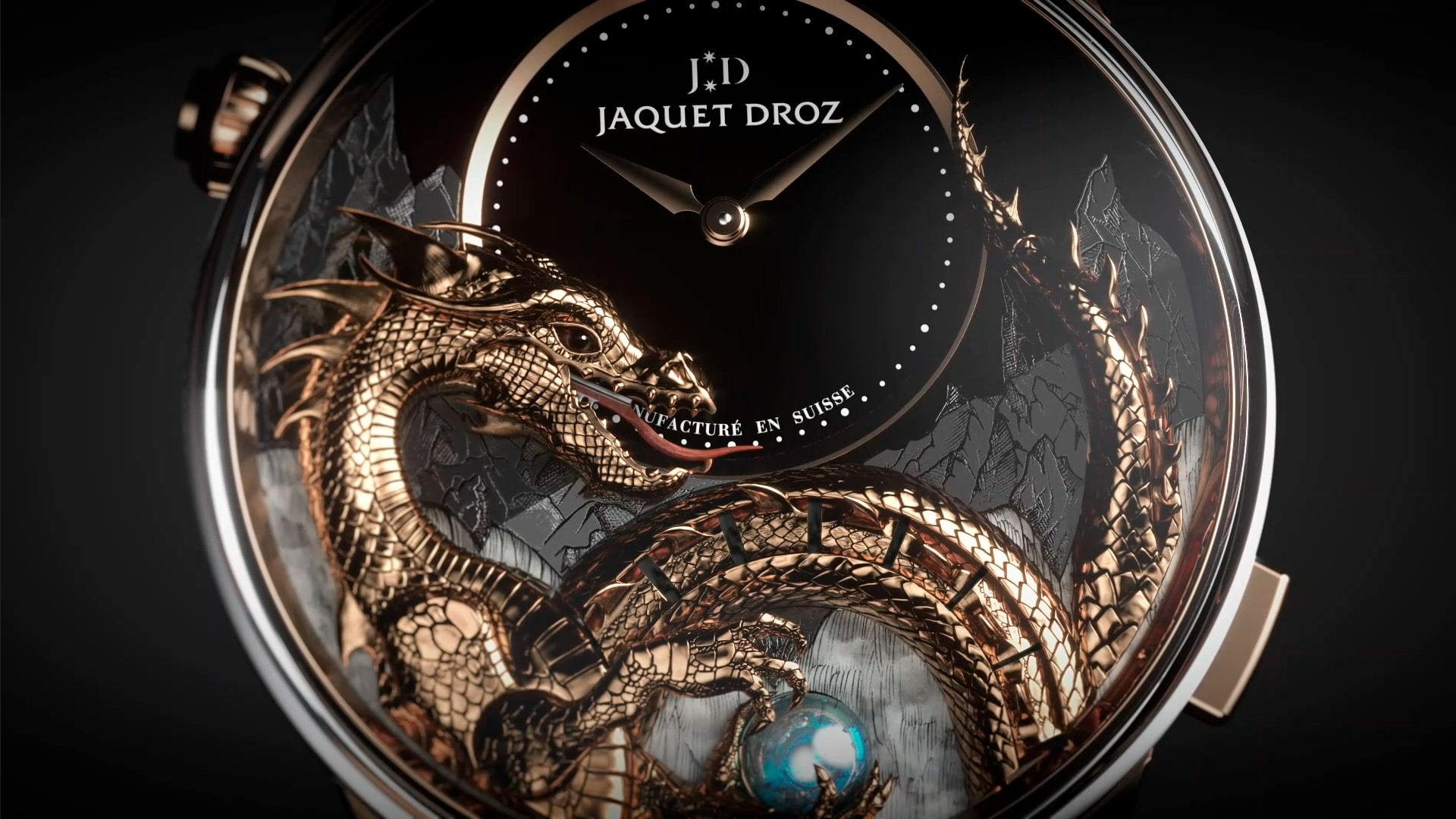 How To Train A Dragon: Jaquet Droz Collaborates With John Howe