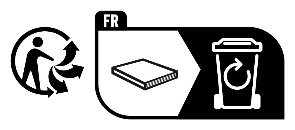 Carnet/Notebook / J804.031.000, Consignes d'élimination du produit