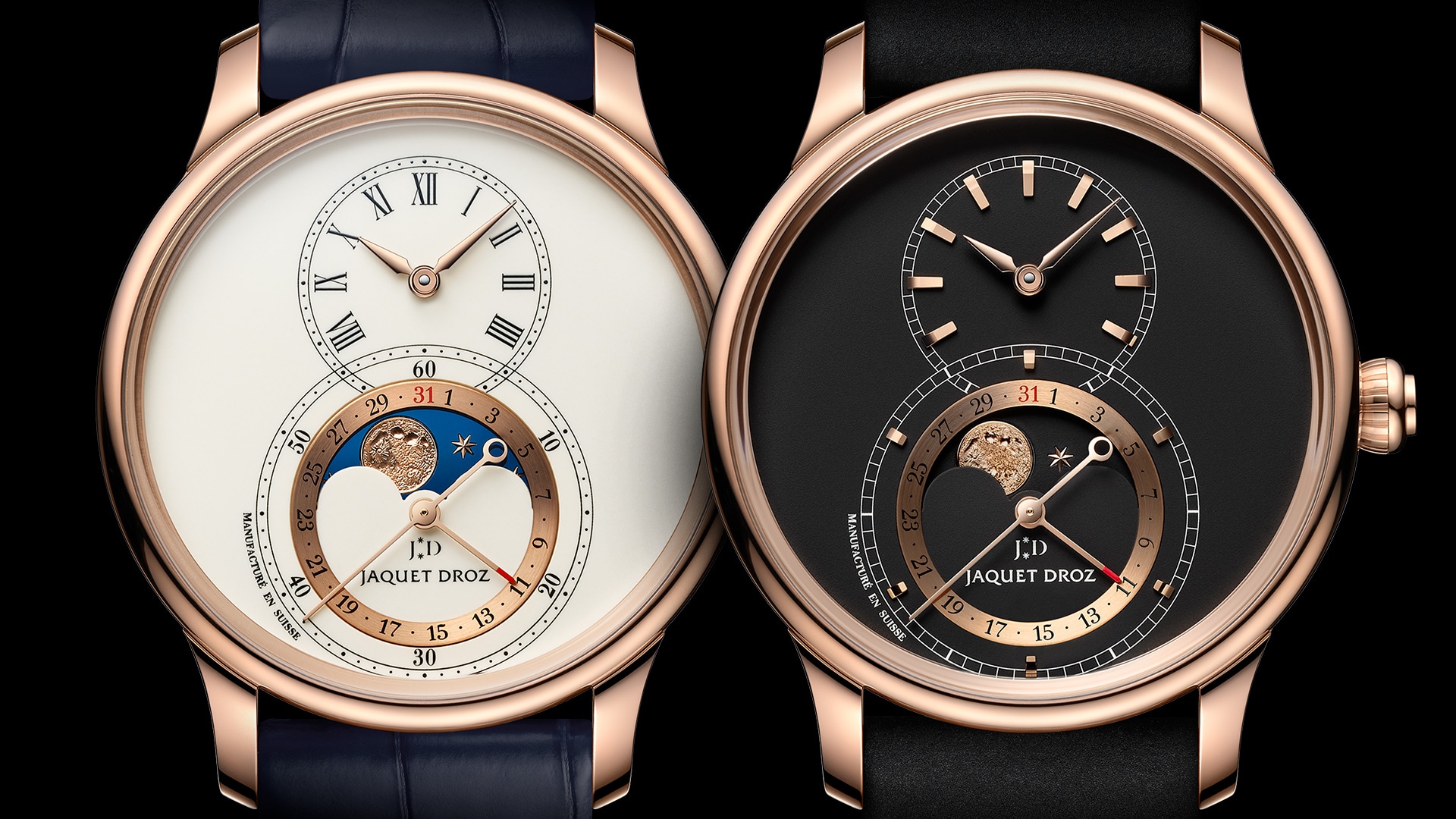 300th Anniversary of the birth of Pierre Jaquet-Droz:<br>the Grande Seconde reveals the moon