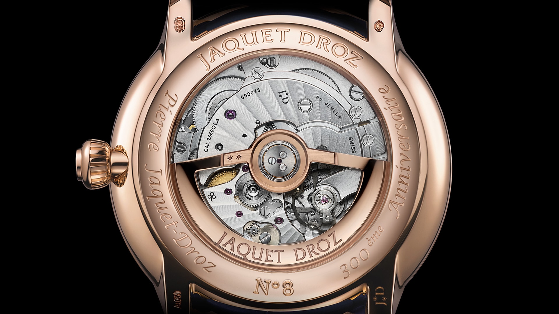 300th Anniversary of the birth of Pierre Jaquet-Droz:<br>the Grande Seconde reveals the moon
