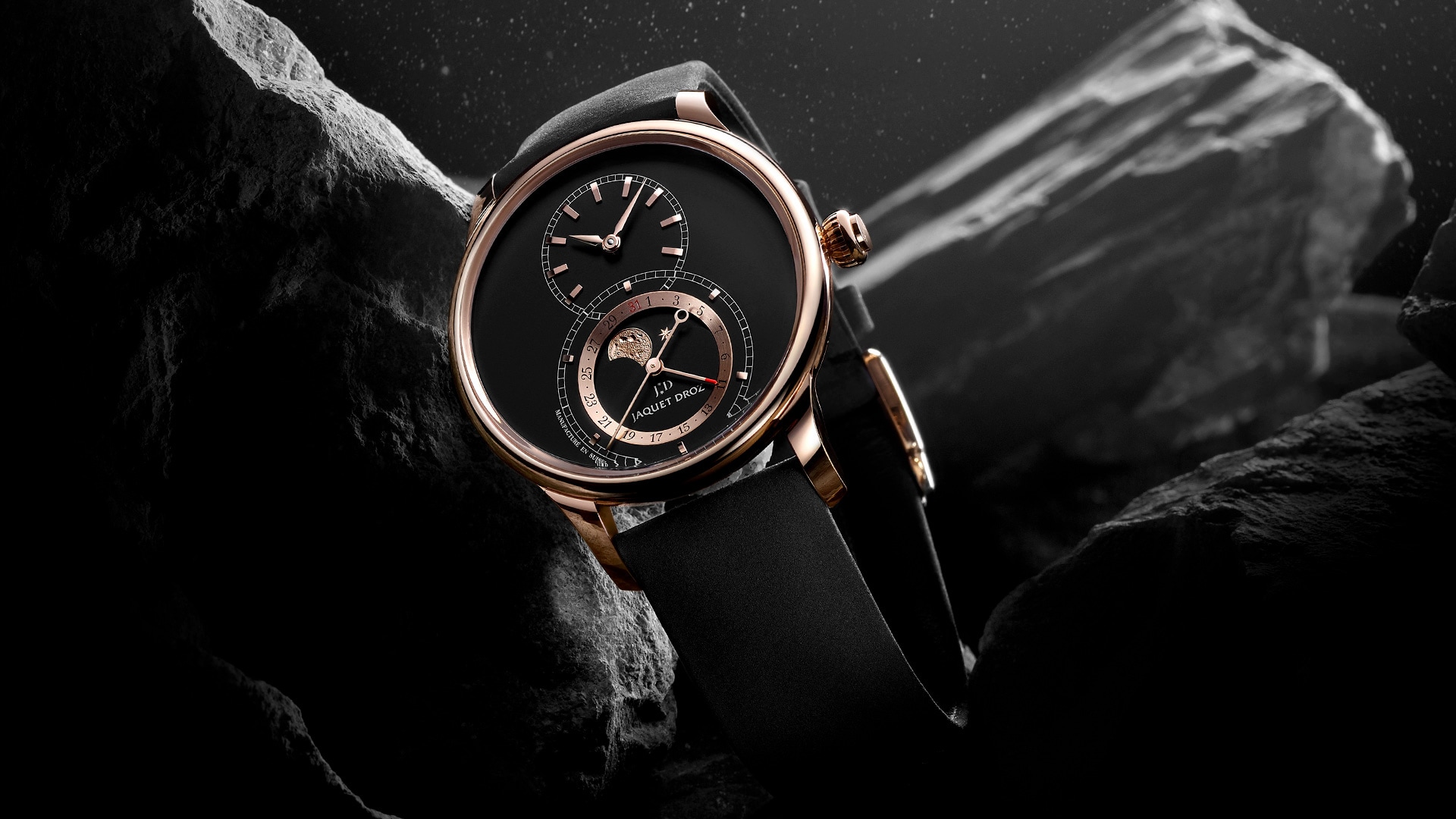 300th Anniversary of the birth of Pierre Jaquet-Droz:<br>the Grande Seconde reveals the moon