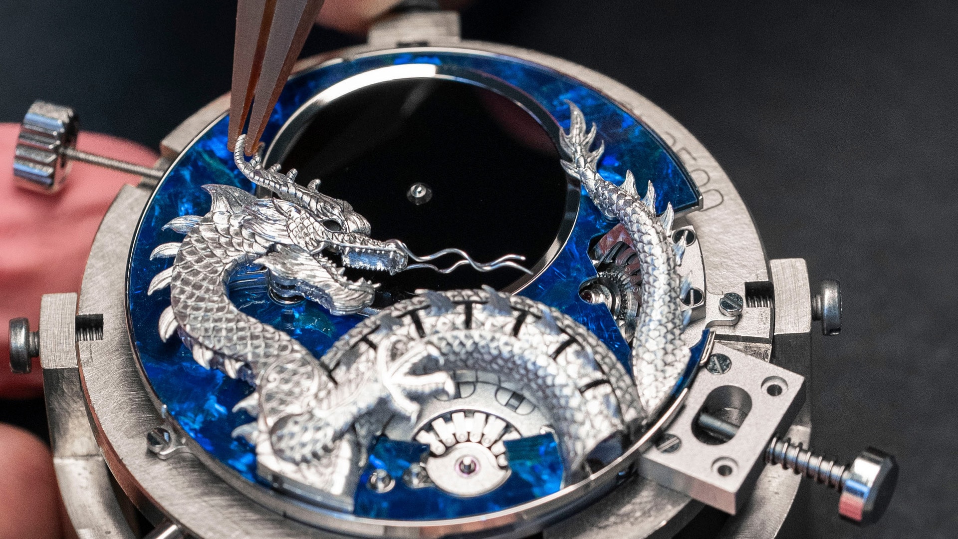 Imperial Dragon Automaton Sapphire – Opal