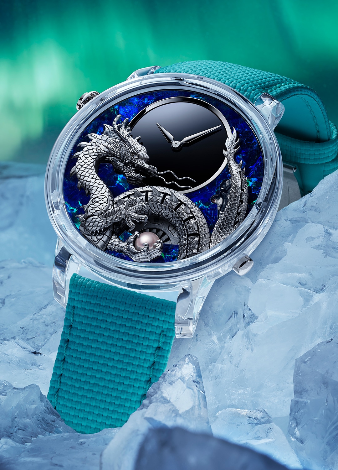 Imperial Dragon Automaton Sapphire - Opal