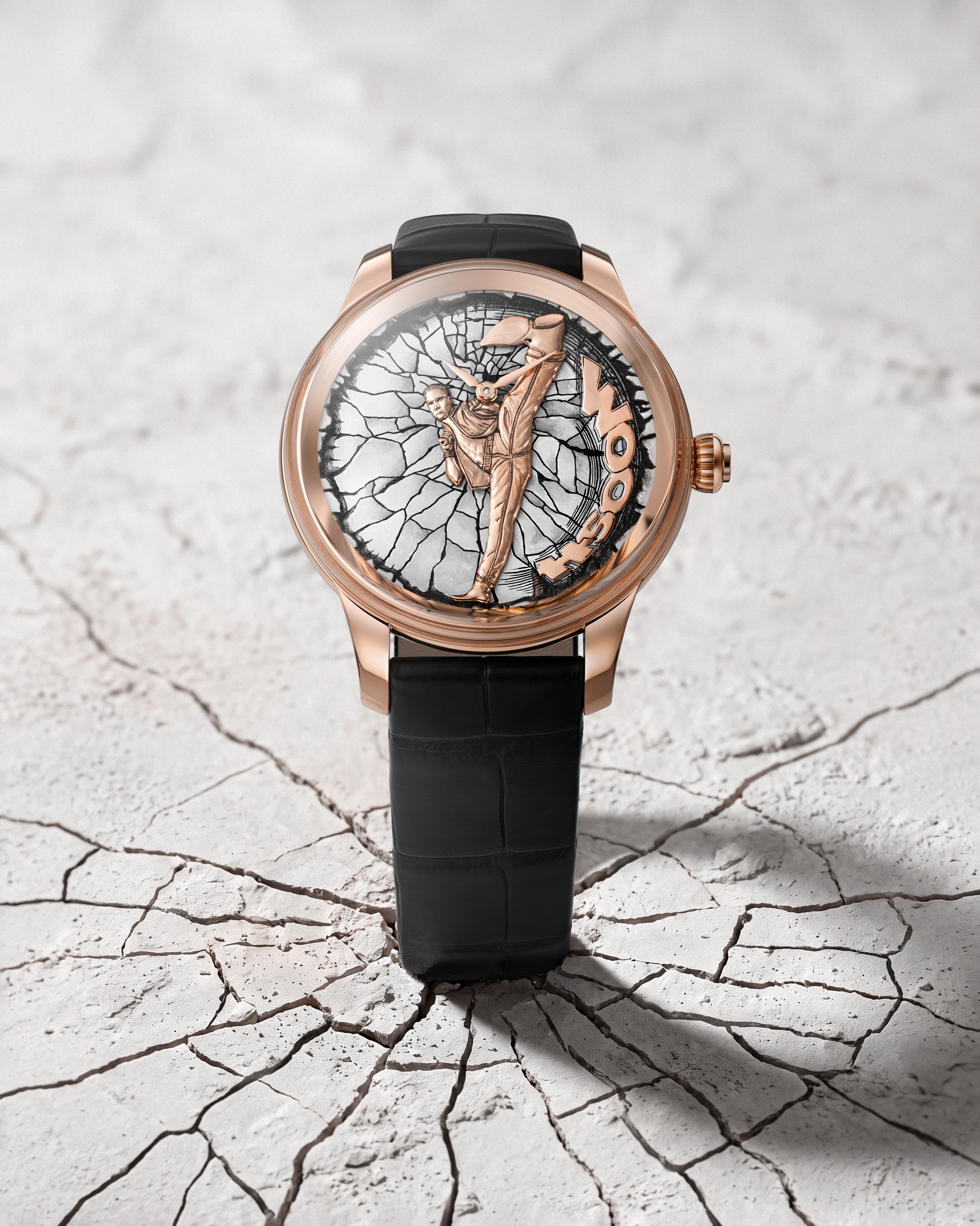 Jaquet Droz on tour: JD x JCVD