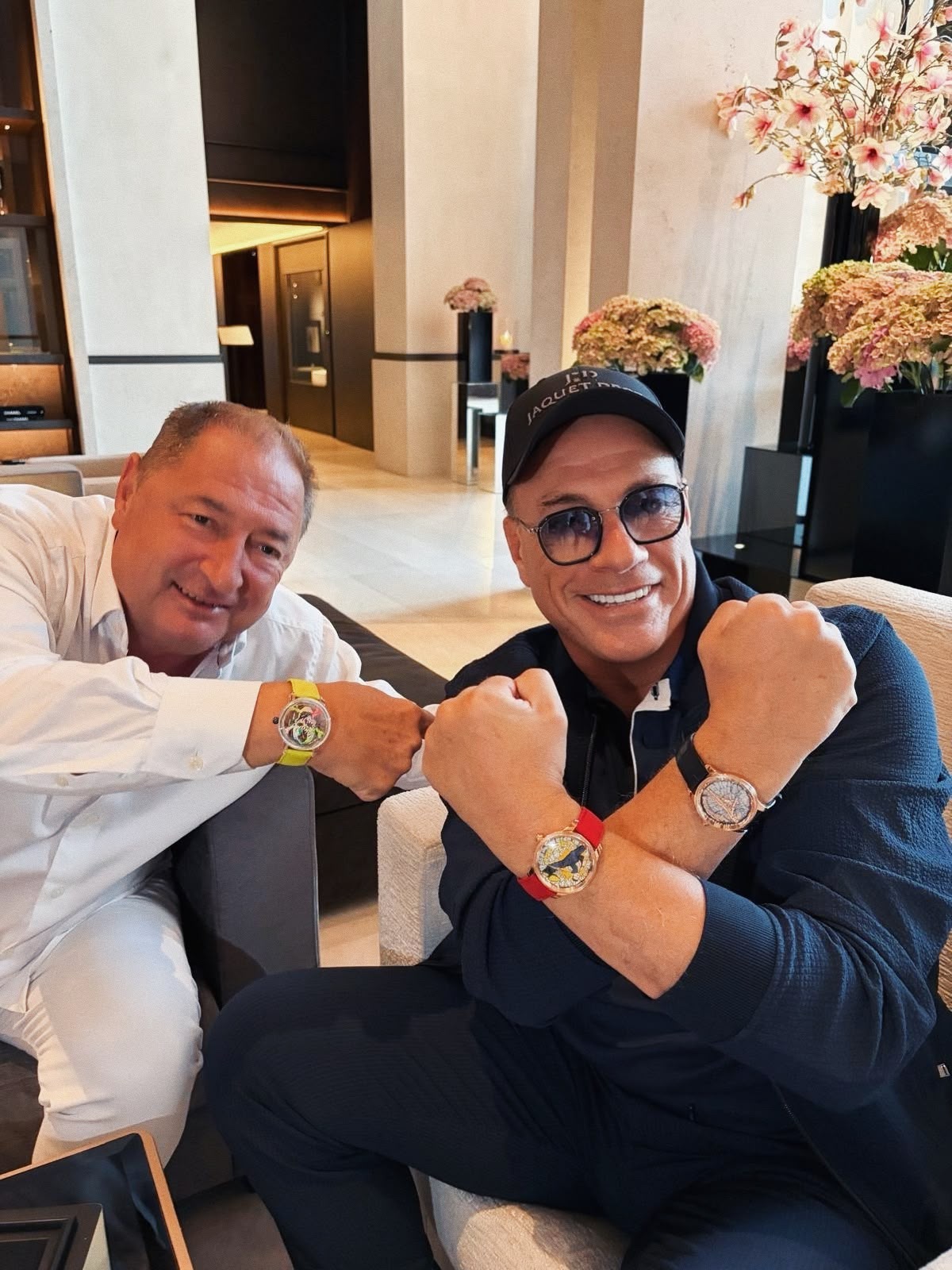 Jaquet Droz on tour: JD x JCVD