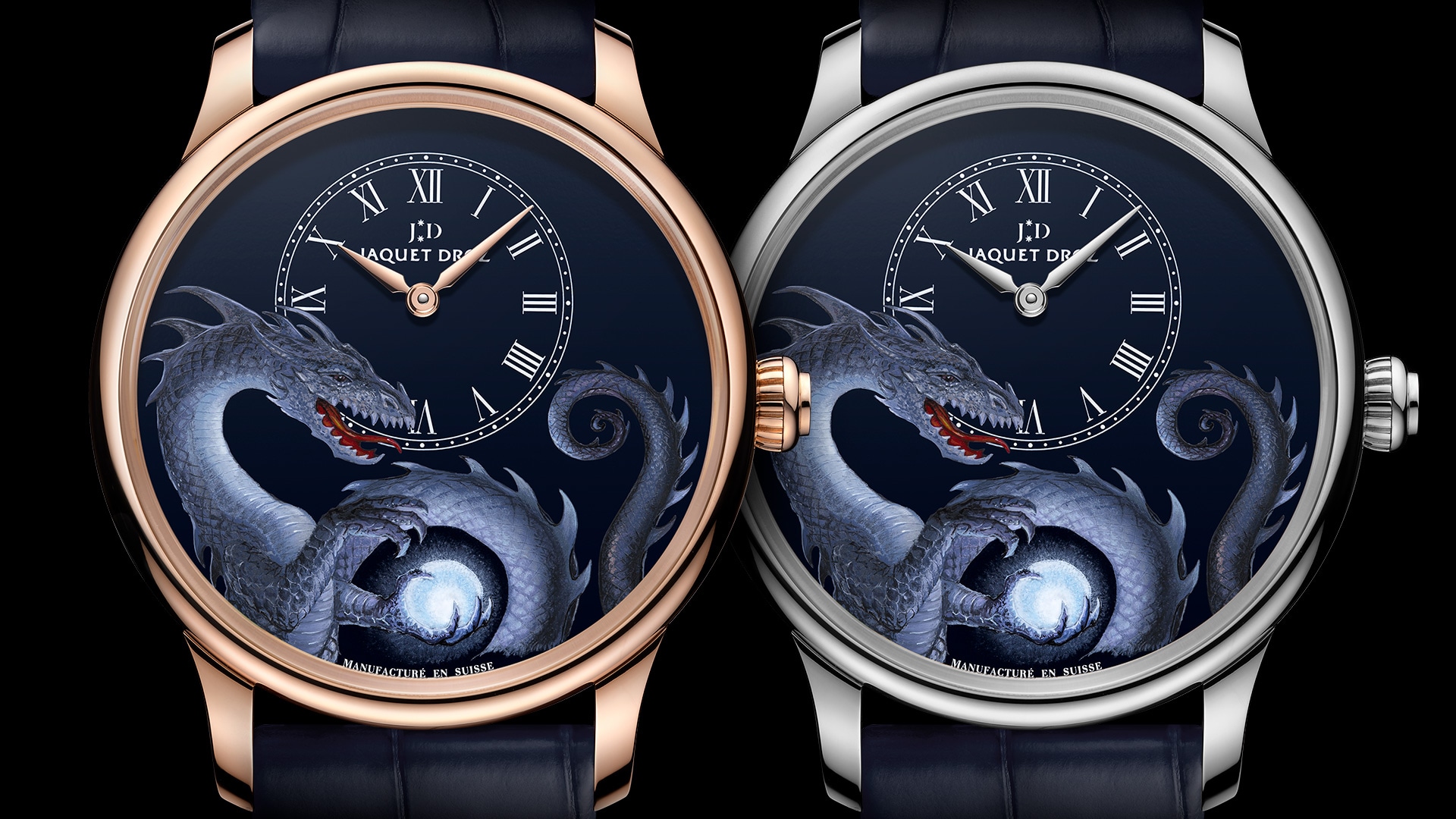 Petite Heure Minute “Dragon” : première œuvre née de la collaboration entre Jaquet Droz et John Howe