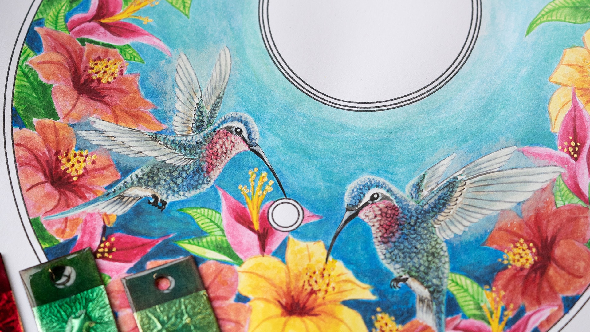 Petite Heure Minute Red Gold - Hummingbird