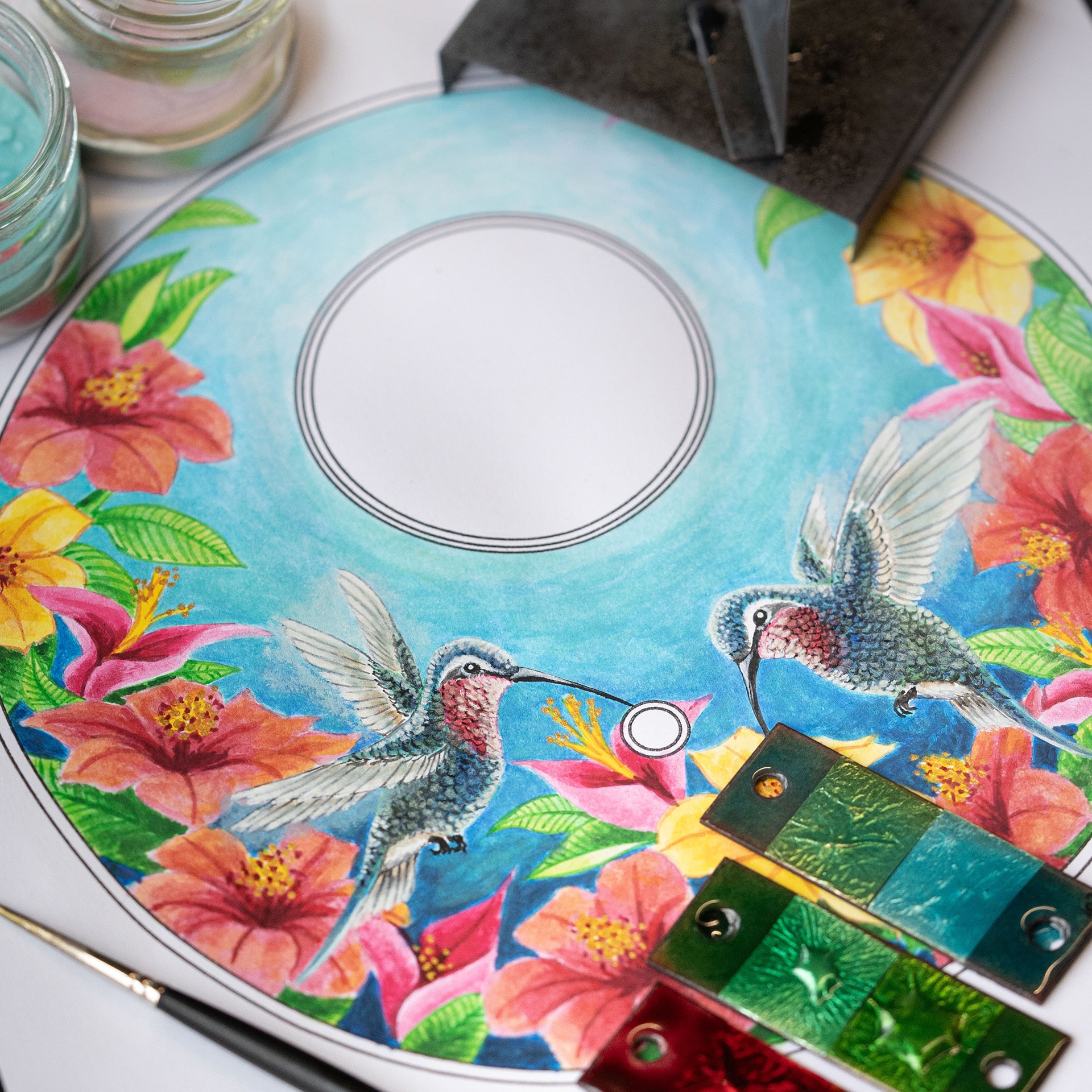 Petite Heure Minute Red Gold - Hummingbird