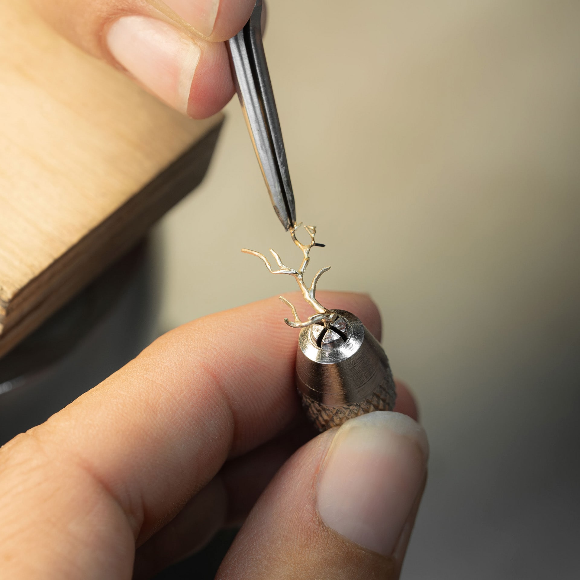 Petite Heure Minute Red Gold - Japanese Garden