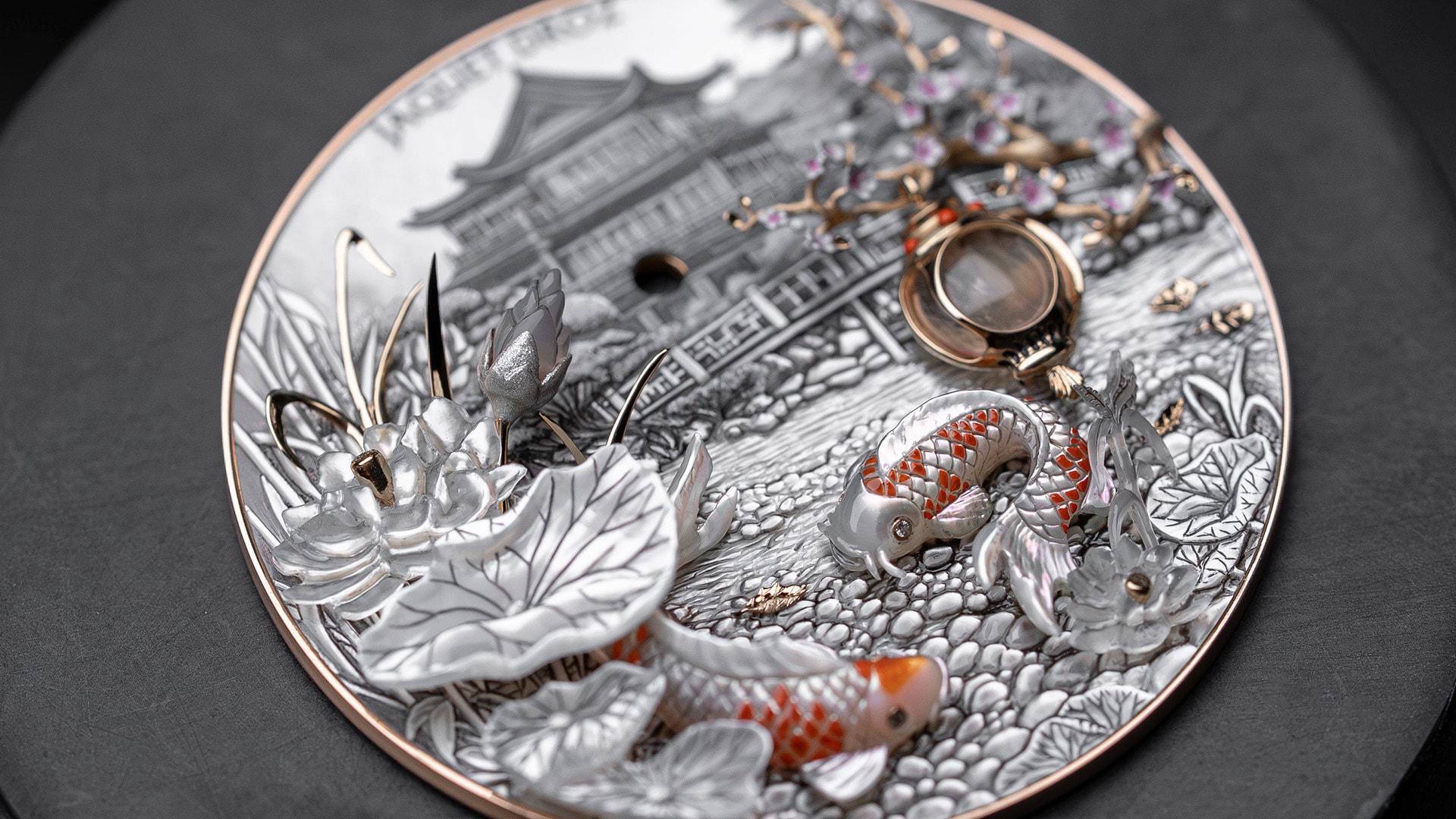 Petite Heure Minute Red Gold - Japanese Garden