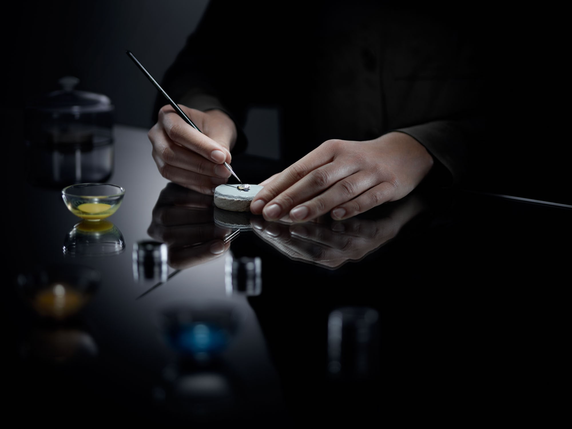 Engraving workshop ambiance
