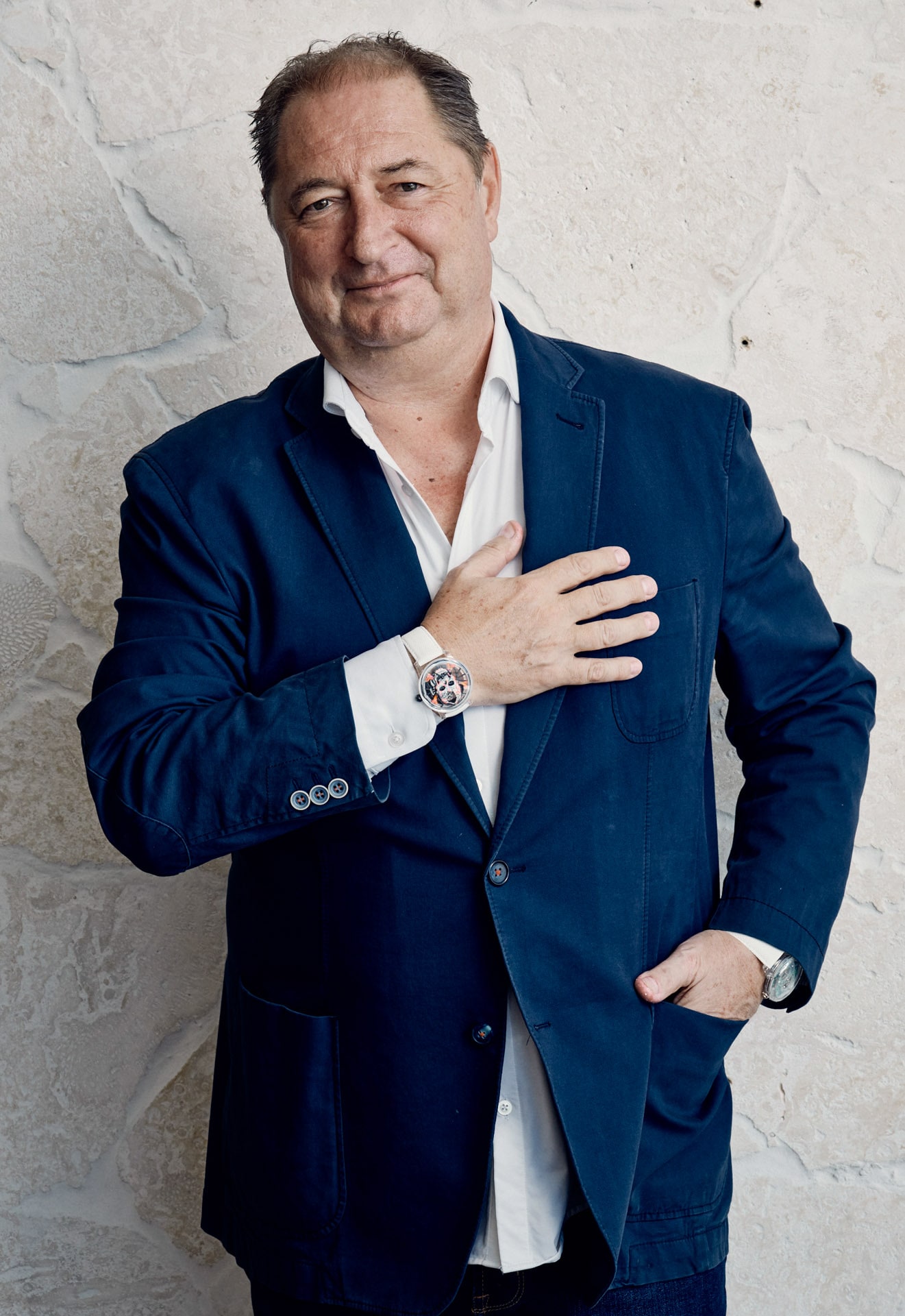 Portrait of Alain Delamuraz