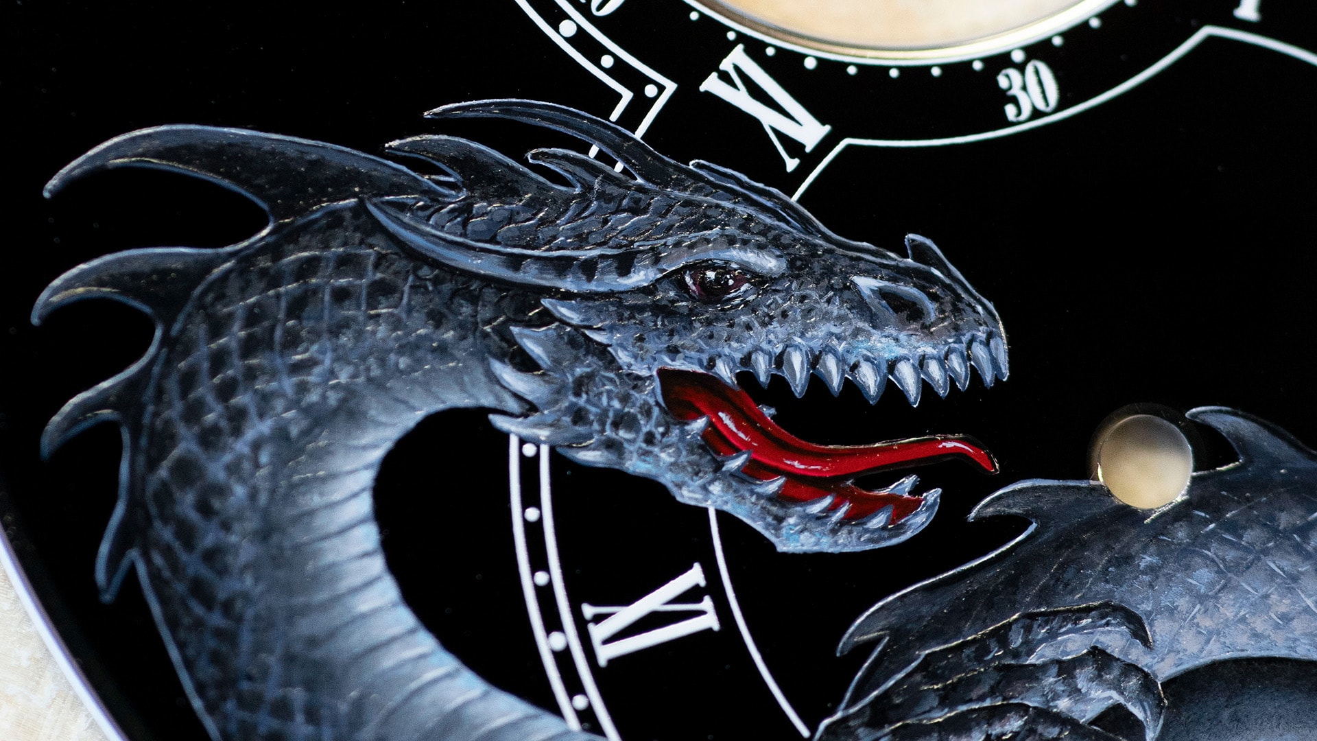 Tourbillon Dragon White Gold - John Howe
