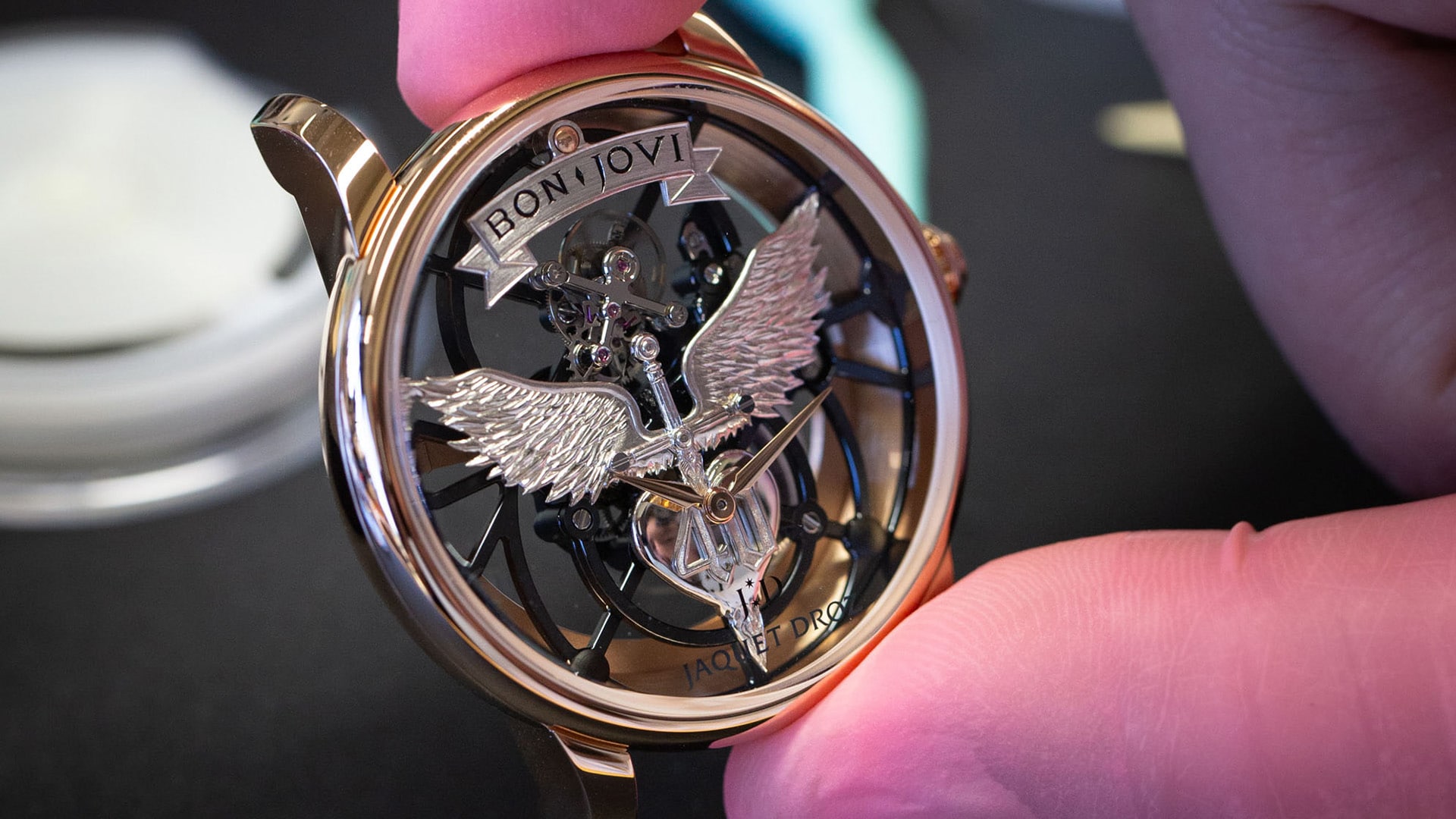 Tourbillon Skelet Red Gold - Bon Jovi