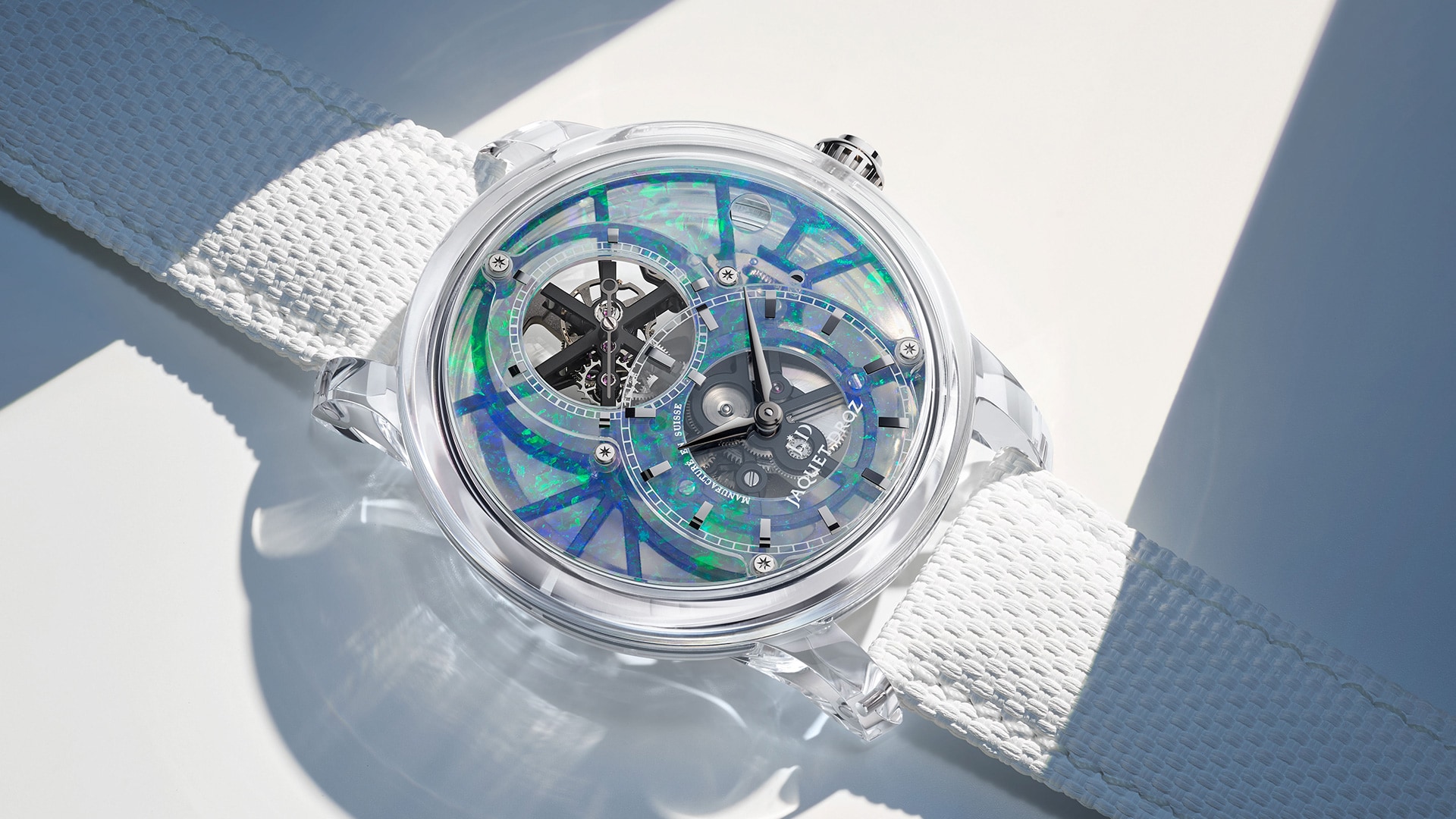 Tourbillon Skelet Sapphire Opal