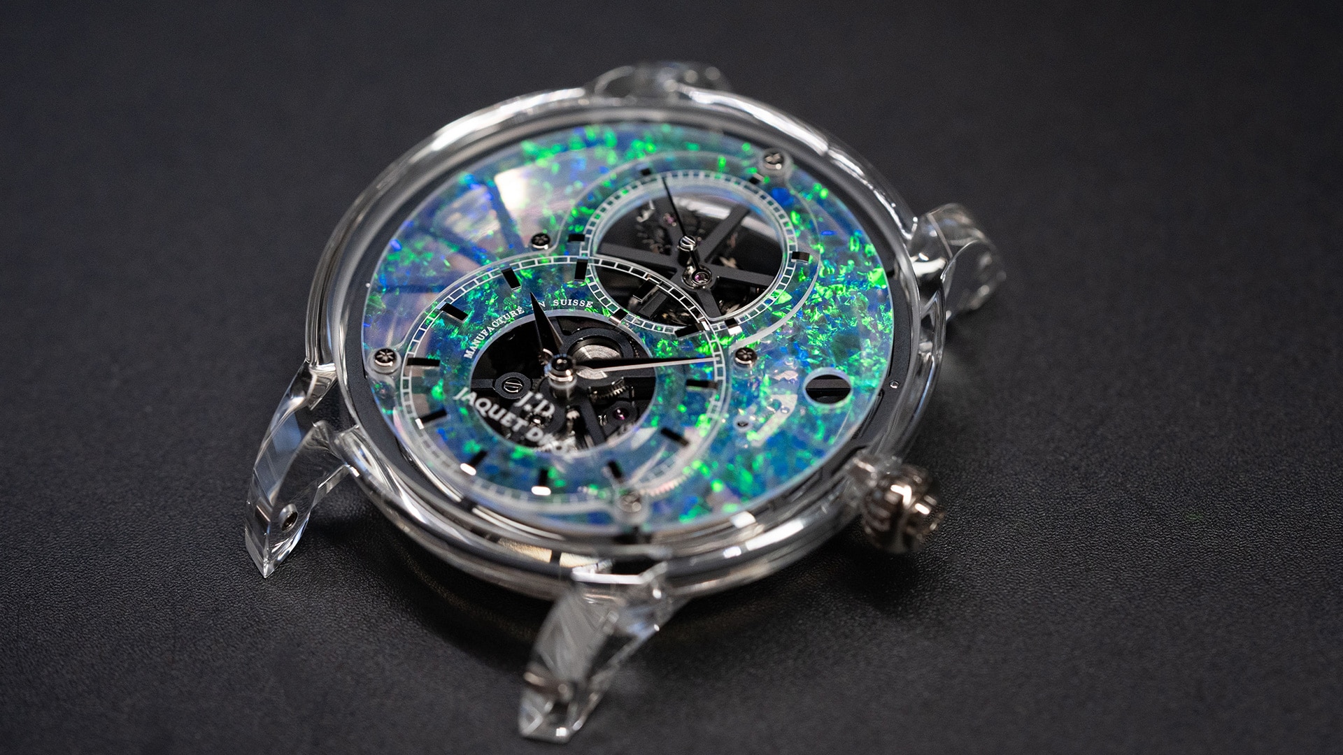 Tourbillon Skelet Sapphire Opal