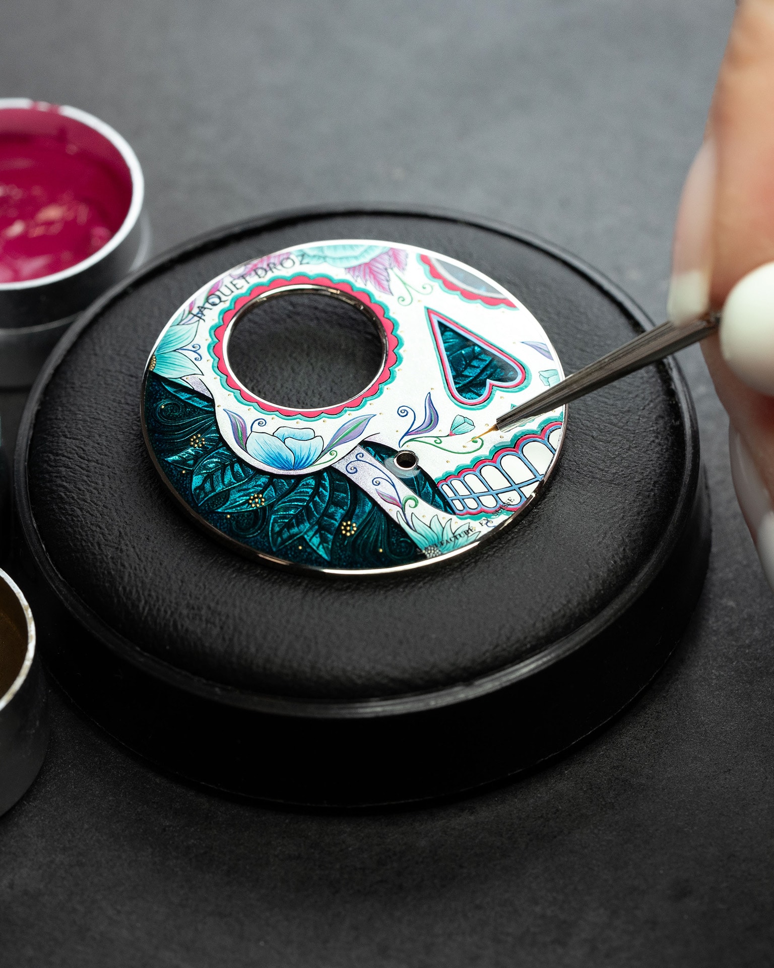Tourbillon Skelet Red Gold - Catrina Skull