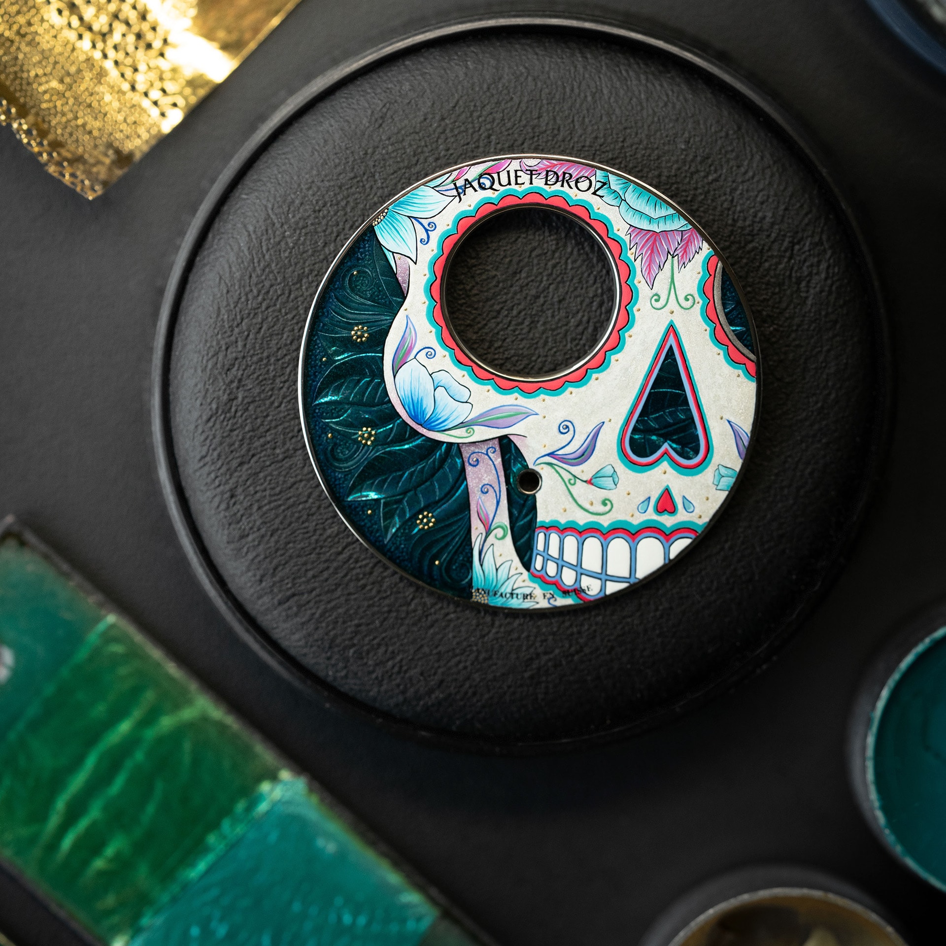 Tourbillon Skelet Red Gold - Catrina Skull
