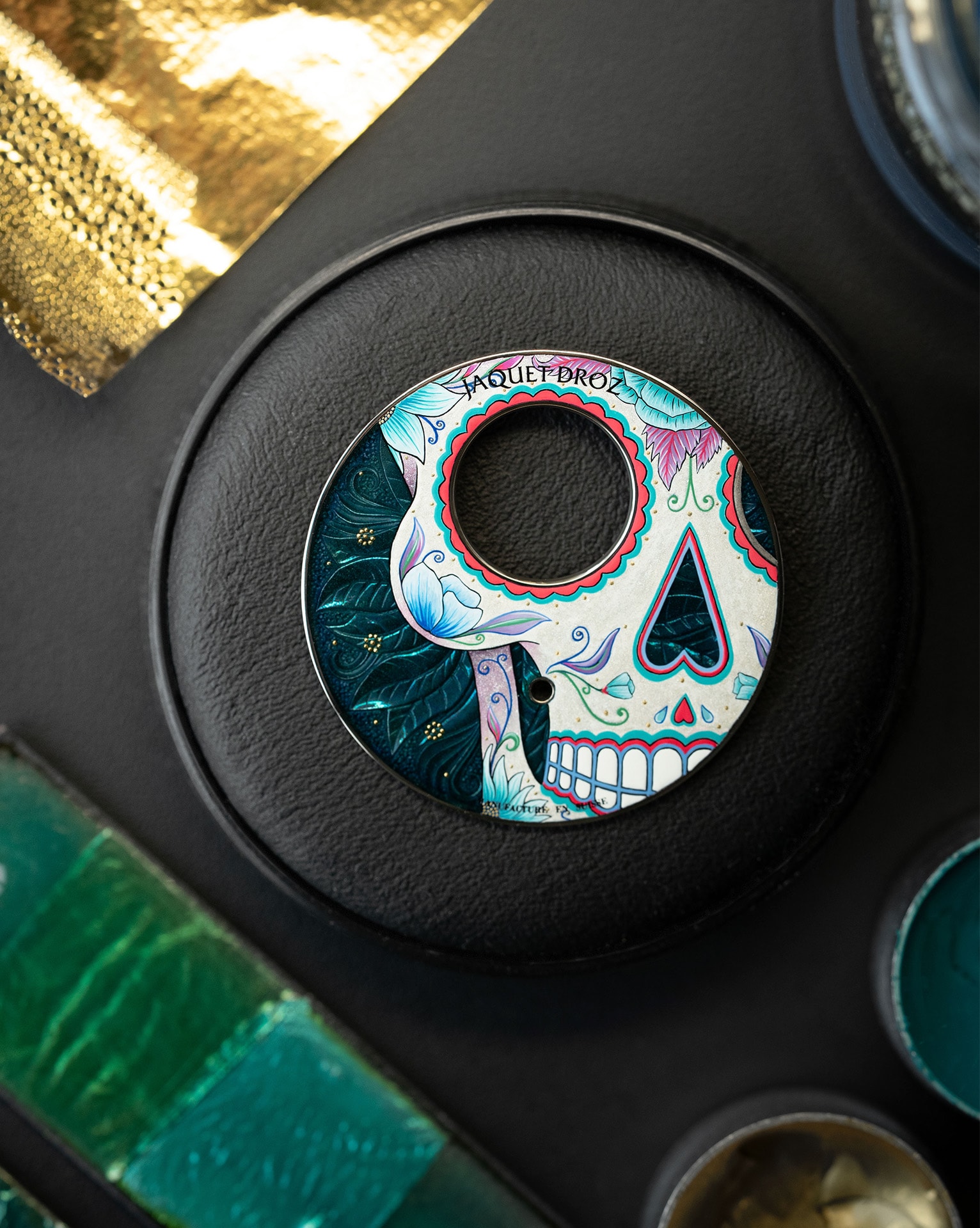 Tourbillon Skelet Red Gold - Catrina Skull
