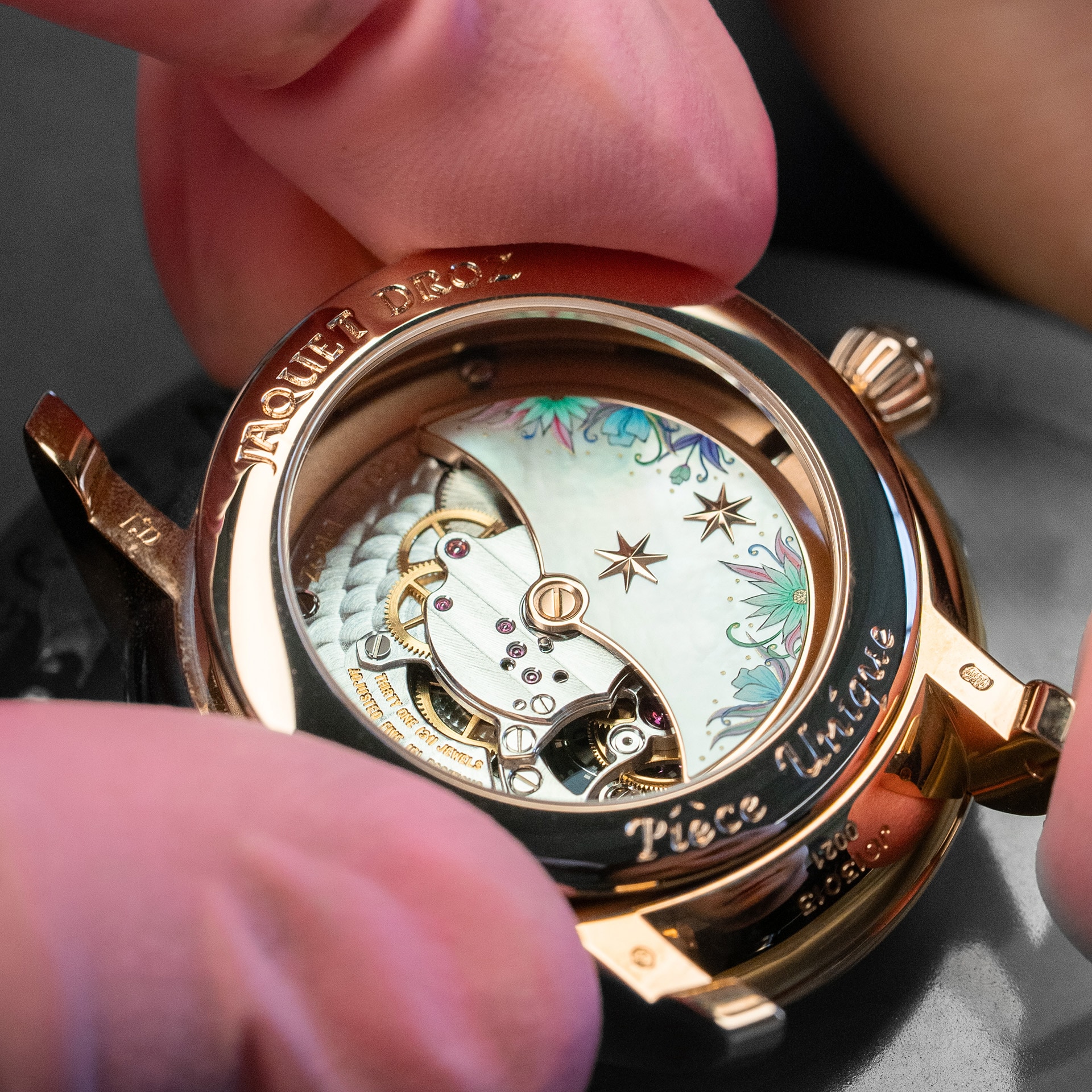 Tourbillon Skelet Red Gold - Catrina Skull