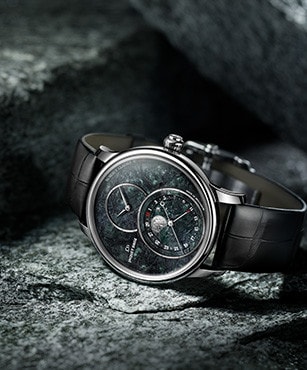 Jaquet Droz, Grande Seconde Moon Swiss Serpentinite