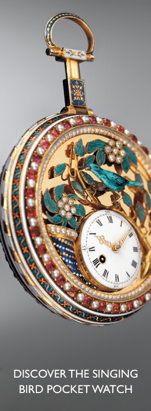 The Singing Bird Pocket Watch_Galerie des Merveilles_Jaquet Droz