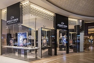 JAQUET DROZ BLENDS TRADITIONAL ELEMENTS WITH MODERN DESIGNS AT ITS NEW BOUTIQUE IN DUBAI MALL
