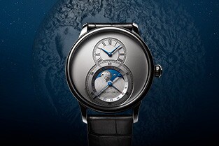 NEW MOON RISING OVER THE GRANDE SECONDE MOON COLLECTION